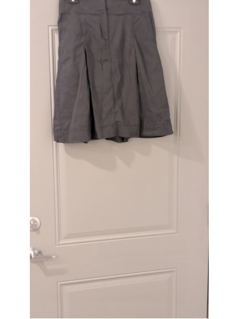 Women's Eileen Fisher A-Line Skirt Size S Grey - Picture 2 of 7